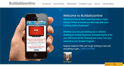Desktop Screenshot of buildabizonline.com