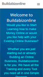 Mobile Screenshot of buildabizonline.com